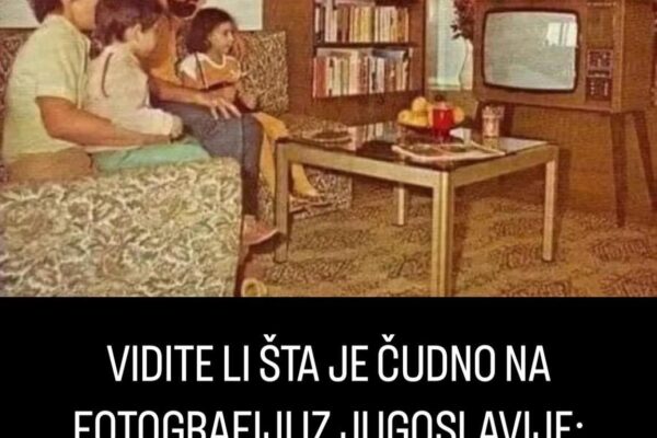 VIDITE LI ŠTA JE ČUDNO NA FOTOGRAFIJI IZ JUGOSLAVIJE: Uslikana 80-tih, a 1 detalj svima zapao za oko