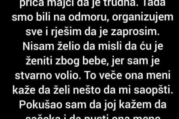 Na 40-ti rođendan pozitivan test na trudnoću,