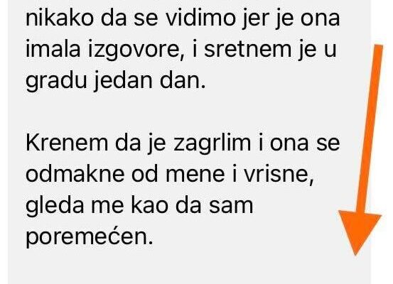 “Dopisivao Sam Je 6 Mjeseci Sa Jednom Djevojkom”