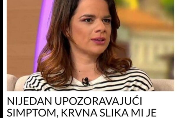 NIJEDAN UPOZORAVAJUĆI SIMPTOM, KRVNA SLIKA MI JE BILA ODLIČNA: Nina Kolundžija ovako saznala da ima rak pankreasa