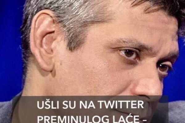 UŠLI SU NA TWITTER PREMINULOG LAĆE – PRONAŠLI OVU PORUKU KOJA LEDI KOSTI: Evo šta je napisao na godišnjcu smrti brata