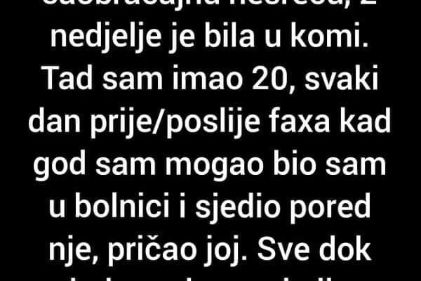 “Moja Djevojka Je Prije 4 God Djevojka Doživjela Tešku Nesreću”