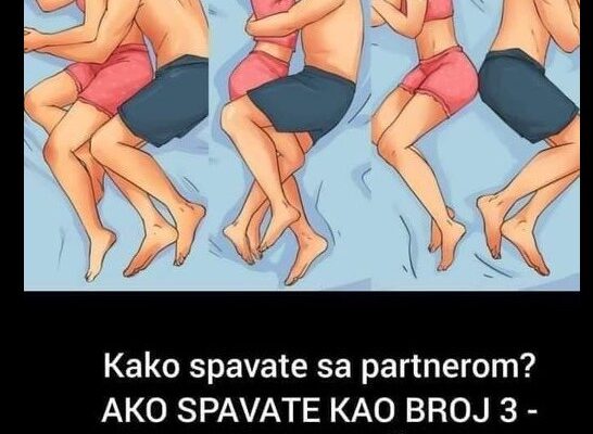 KAKO SPAVATE SA PARTNEROM? Ako spavate kao BROJ 3. MORATE NEŠTO VAŽNO ZNATI