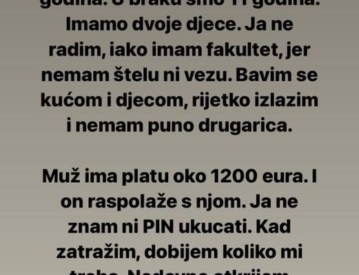 “Muž i ja živimo zajedno 14 godina”