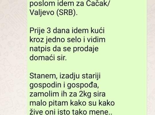 “Iz Hrvatske Sam, Često Poslom Idem Za Čačak/Valjevo”