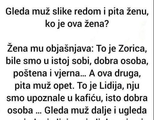 ŠALJIVO: “Vratila se žena sa mora i pokazuje mužu slike”