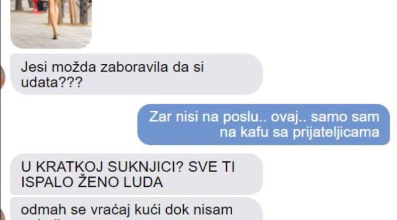 Napao sam je najstrašnije do sada poslala mi sliku a onda sam je napustio zauvijek