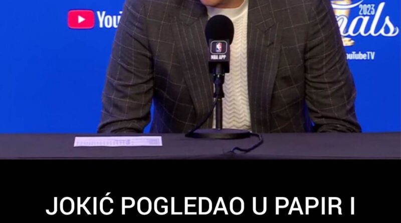 JOKIĆ POGLEDAO U PAPIR I ISKOLAČIO OČI! Nikola nije mogao da vjeruje šta vidi: Šokiran sam! (VIDEO)