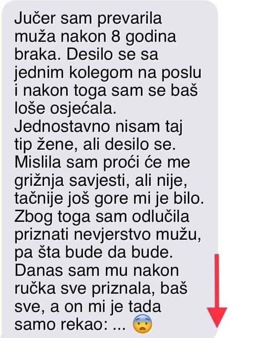 “Nakon 8 Godina Braka, Jednostavno Se Desilo”