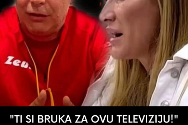 “TI SI BRUKA ZA OVU TELEVIZIJU!” Osvanuo snimak Ane i Bulića – Vrišti joj od smijeha u facu, dok ona pjeni od bijesa!