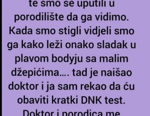 “Rodio mi se sin od brata i otišli smo u porodilište”