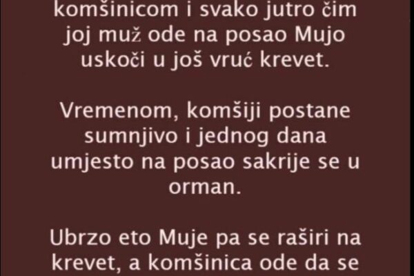 VIC DANA: Mujo i komšinica