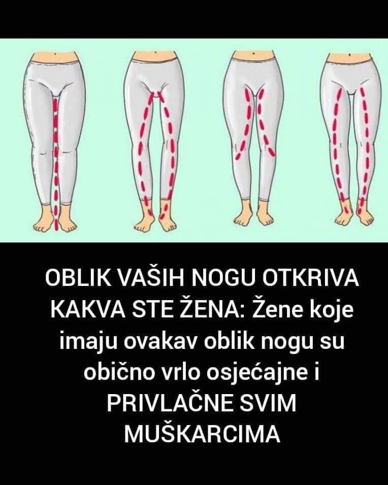 OBLIK VAŠIH NOGU OTKRIVA KAKVA STE ŽENA: Žene koje imaju ovakav oblik nogu su obično vrlo osjećajne i PRIVLAČNE SVIM MUŠKARCIMA