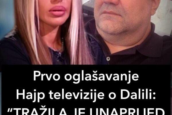 OTKRIVENO ZAŠTO JE DALILA DOBILA OTKAZ NA HAJP TELEVIZIJI: Ono Što Je Uradila Se Ne Toleriše