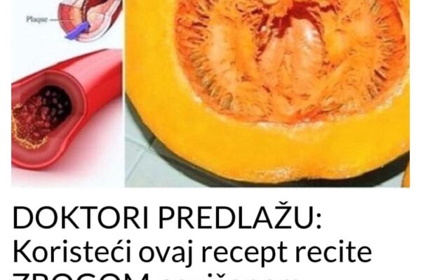 DOKTORI PREDLAŽU: Koristeći ovaj recept recite ZBOGOM povišenom holesterolu, šećeru u krvi, masnoćama i trigliceridima!