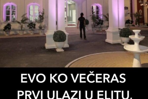 EVO KO VEČERAS PRVI ULAZI U ELITU, iznenadit ćete se – OGLASIO SE: “Jedva čekam”