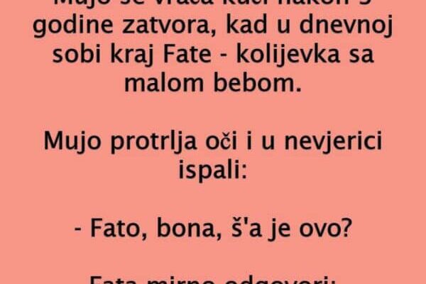 VIC: Mujo bio 3 godine u zatvoru