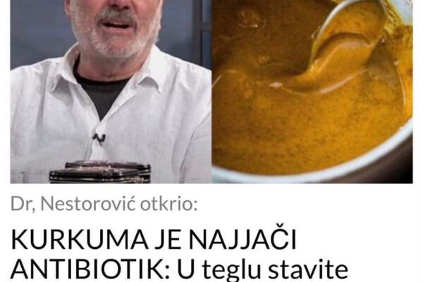 KURKUMA JE NAJJAČI ANTIBIOTIK: U teglu stavite kurkumu i ovu namirnicu, SVAKI DAN POJEDITE PO 1 KAŠIKICU (RECEPT)