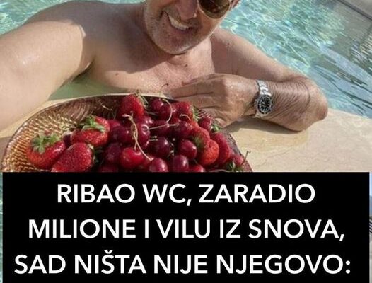 RIBAO WC, ZARADIO MILIONE I VILU IZ SNOVA, SAD NIŠTA NIJE NJEGOVO: Konjević je sve prepisao njoj – Evo čime je zaslužila