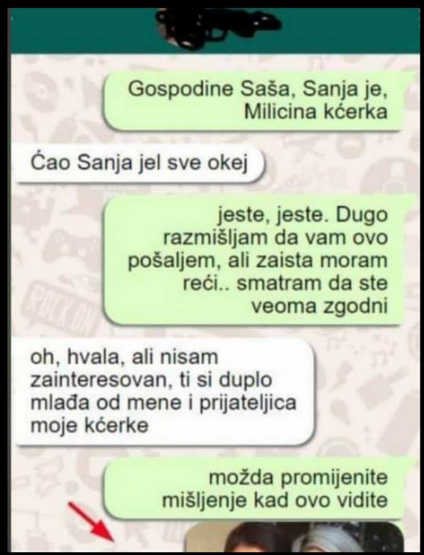 JAVILA MI SE PRIJATELJICA MOJE KĆERKE I NAPISALA DA JOJ SE SVIĐAM: Odbio sam je, ali kad mi je poslala OVU SLIKU NA MOBITEL, NISAM MOGAO DOĆI SEBI (FOTO)