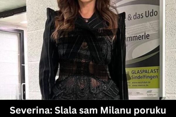 Severina: Slala sam Milanu poruku da razgovaramo: ON JOJ BRUTALNO ODGOVORIO