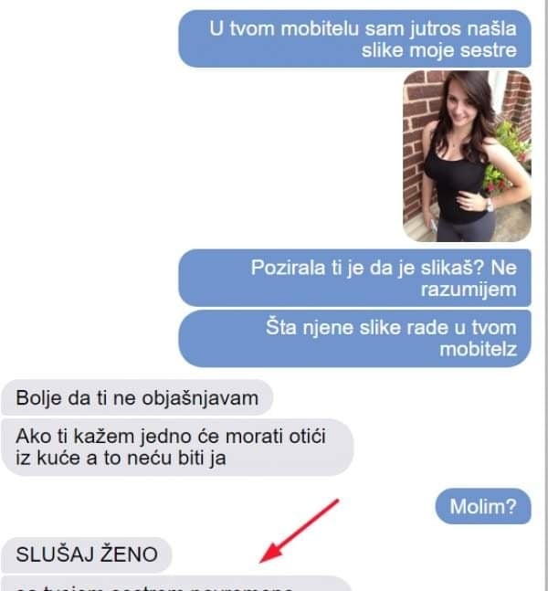 PRONAŠLA SAM U MUŽEVOM MOBITELU SLIKE SVOJE SESTRE: Vrisnula sam i počela da plačem, a ONDA MI JE ON OVO NAPISAO, RECITE MI DA SANJAM!