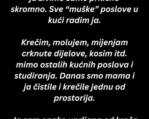 “Tata mi je umro kada sam imala 5 godina…”