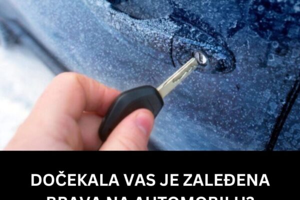 DOČEKALA VAS JE ZALEĐENA BRAVA NA AUTOMOBILU? Odledite je brzo i jednostavno uz ove trikove