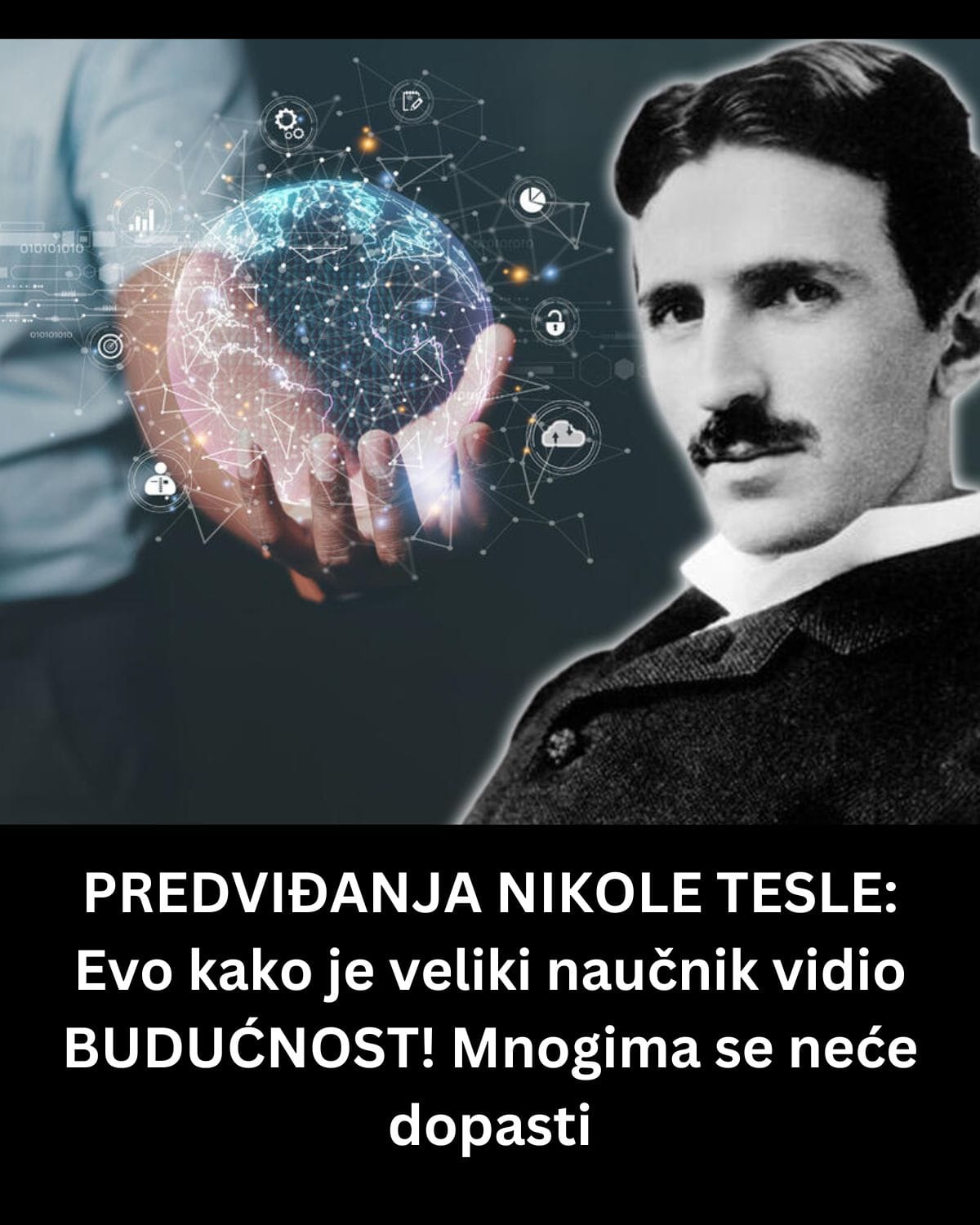 PREDVIĐANJA NIKOLE TESLE: Evo kako je veliki naučnik vidio BUDUĆNOST! Mnogima se neće dopasti