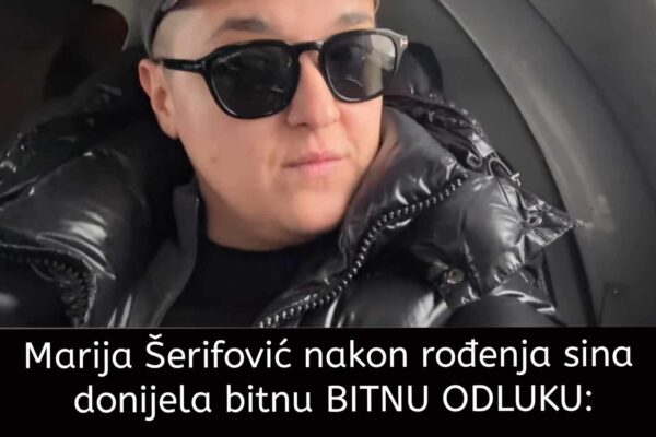 Marija Šerifović nakon rođenja sina donijela bitnu BITNU ODLUKU: Da je sve u njenom domu podređeno malom Mariu govori 1 DETALJ