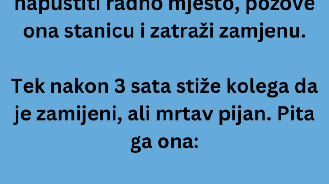 Plavuša se zaposlila kao policajka i usred posla