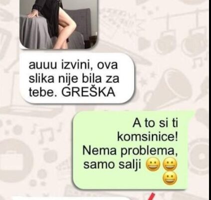 SINOĆ SAM DOBIO 2 VRELE SLIKE OD KOMŠINICE: Kad sam vidio drugu, OČI SU MI ISKOČILE, BOMBA!