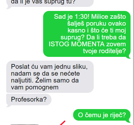 UČENICA MI JE NAKON PONOĆI POSLALA PORUKU I PITALA ZA MOG SUPRUGA: Ništa mi nije bilo jasno a onda mi je poslala OVU SLIKU, PRETRNULA SAM