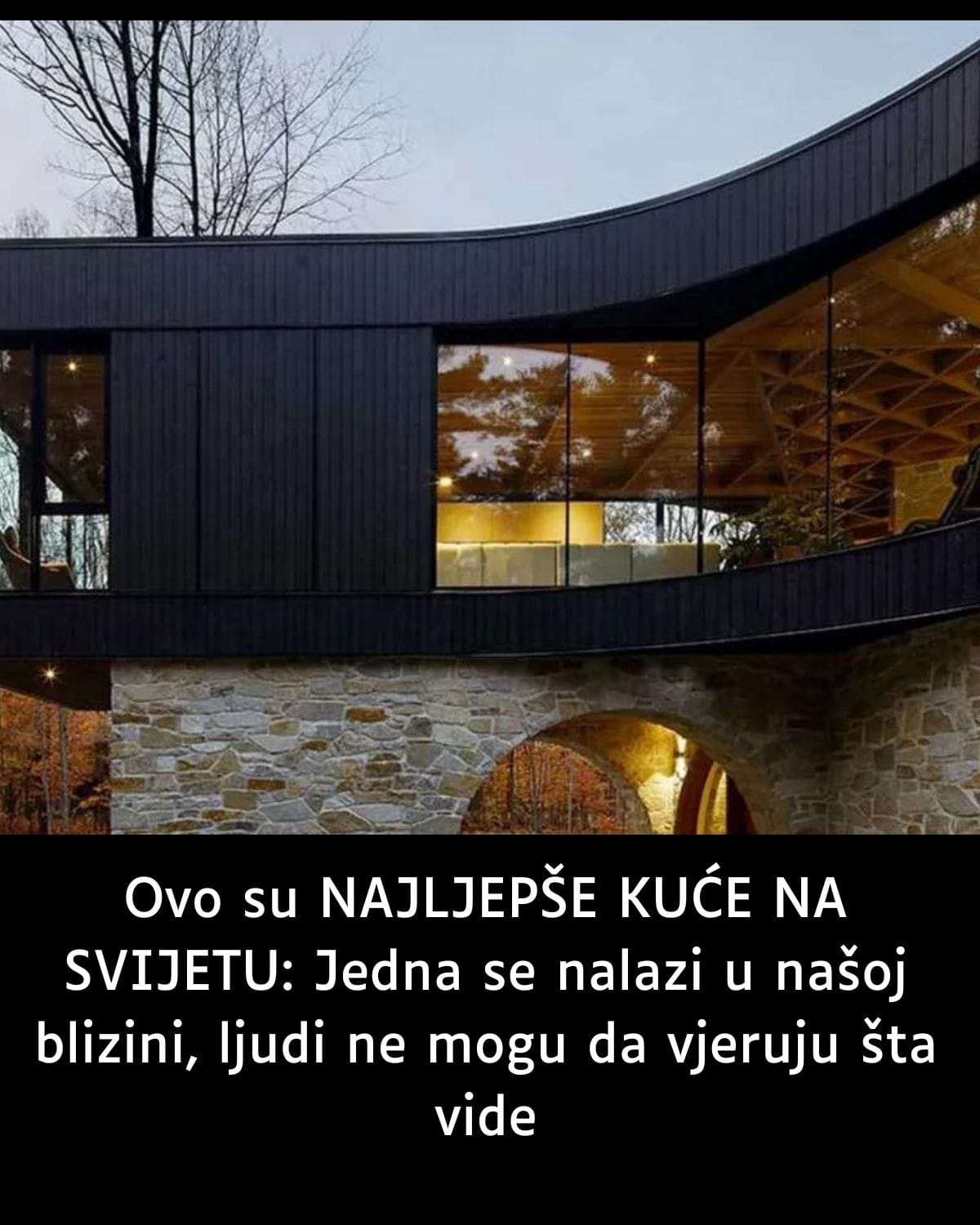 Ovo su NAJLJEPŠE KUĆE NA SVIJETU: Jedna se nalazi u našoj blizini, ljudi ne mogu da vjeruju šta vide