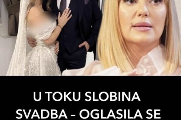 U TOKU SLOBINA SVADBA – OGLASILA SE KIJA KOCKAR: Evo šta je napisala