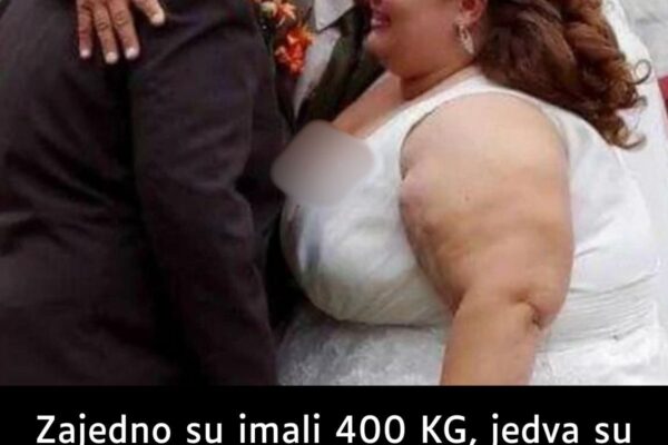 Zajedno su imali 400 KG, jedva su stali u KADAR NA SVADBI, a onda se desila TRANSFORMACIJA