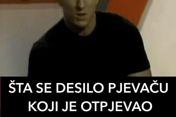 ŠTA SE DESILO PJEVAČU KOJI JE OTPJEVAO “TEBI MOJA MAZO”: Evo kako danas izgleda