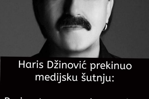 Haris Džinović prekinuo medijsku šutnju: Prvi put progovorio o razlogu kraha braka sa Melinom