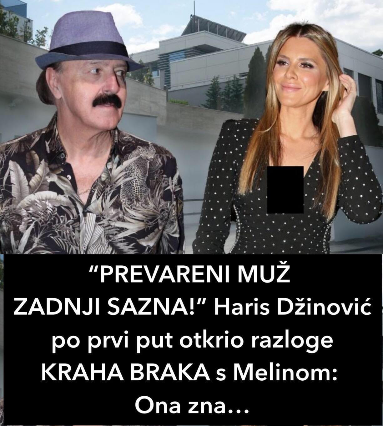 “PREVARENI MUŽ ZADNJI SAZNA!” Haris Džinović po prvi put otkrio razloge KRAHA BRAKA s Melinom: Ona zna…