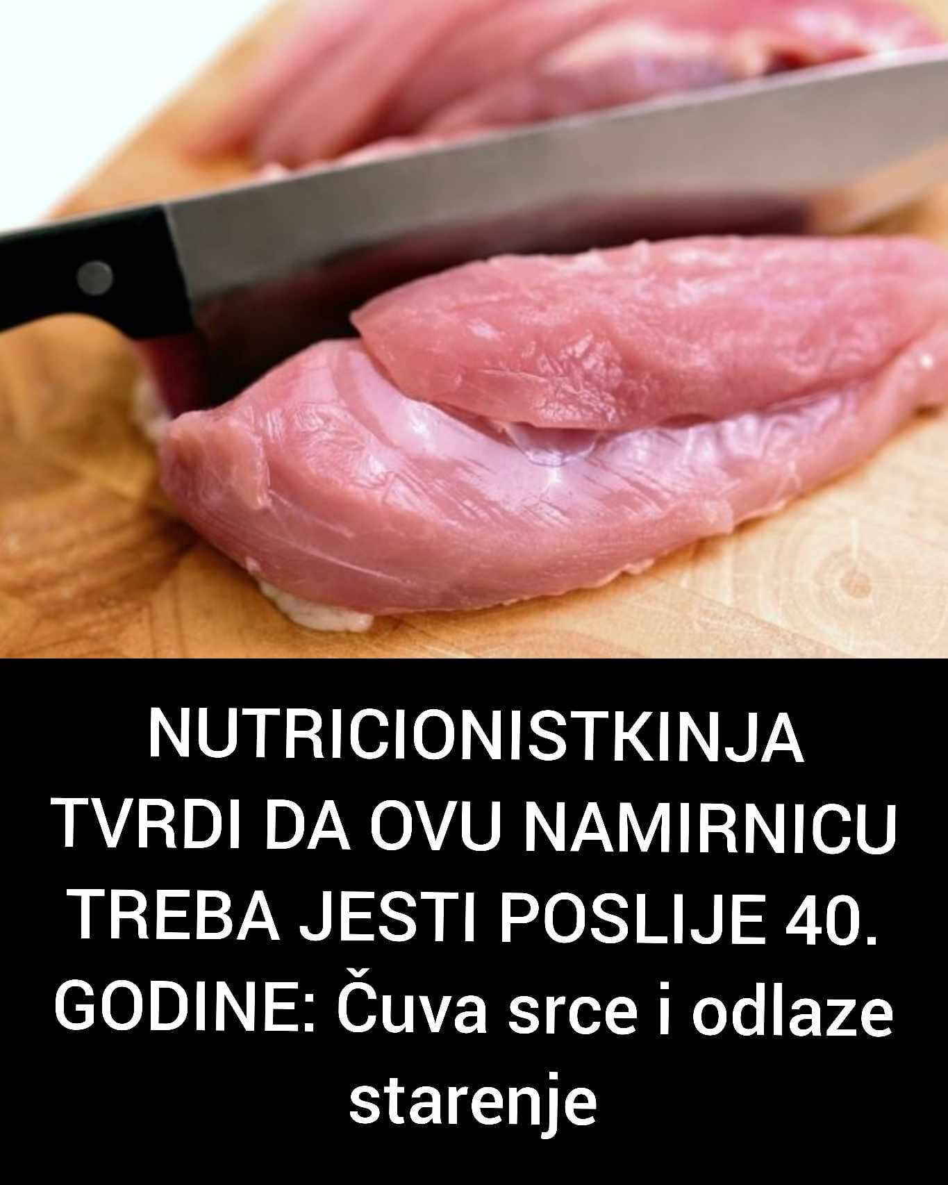 NUTRICIONISTKINJA TVRDI DA OVU NAMIRNICU TREBA JESTI POSLIJE 40. GODINE: Čuva srce i odlaze starenj