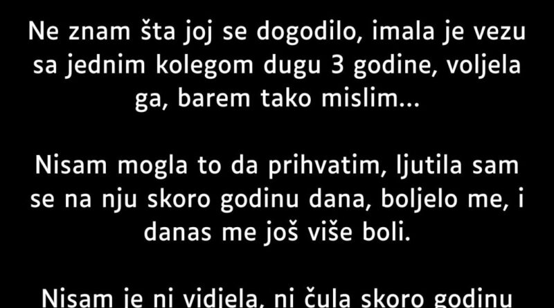 “Kćerka jedinica je napustila medicinski fakultet…”